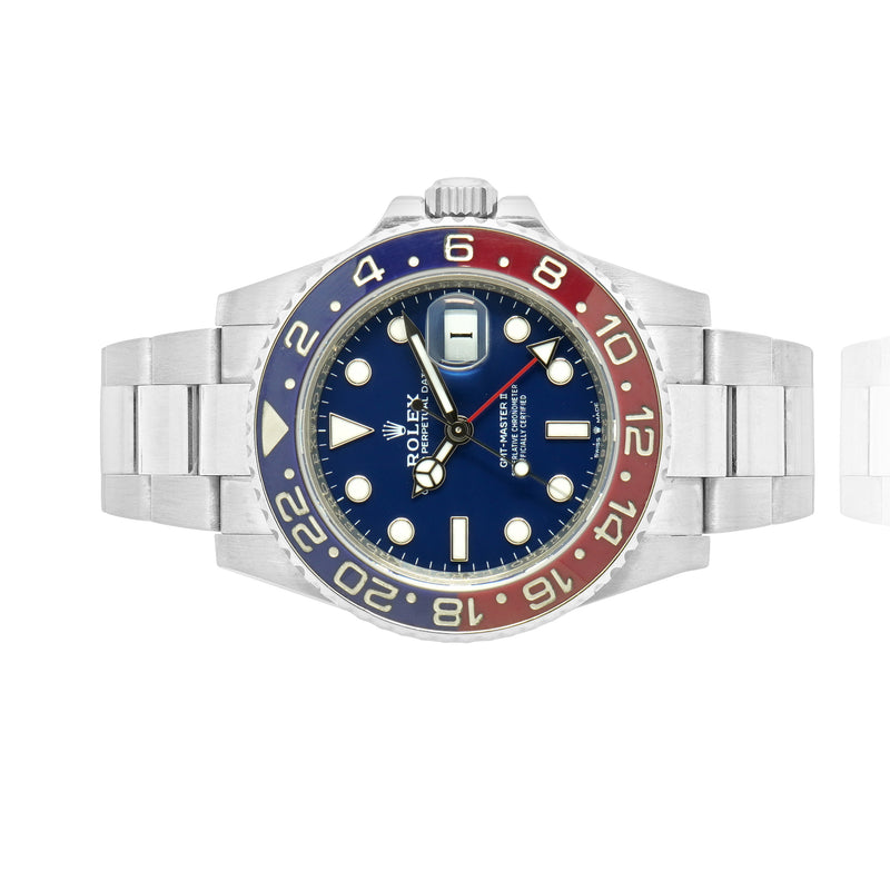 Rolex 18 Karat White Gold GMT Master II “Pepsi” 2023
