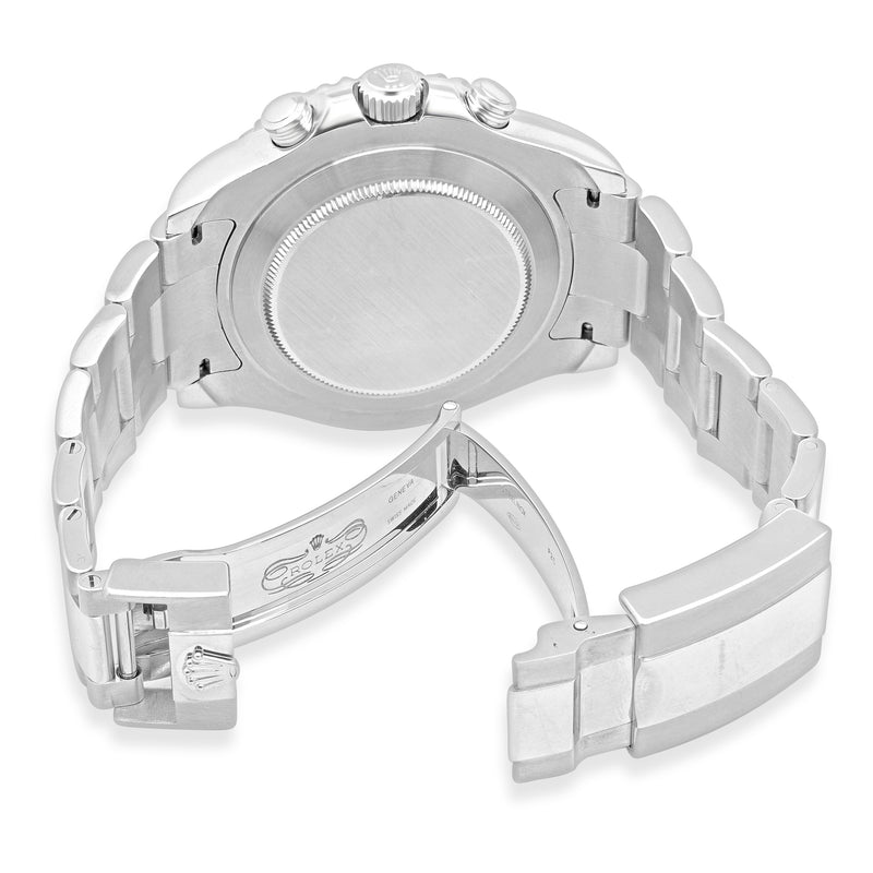 Rolex Yachtmaster II Blue Ceramic Bezel Stainless Steel Watch Ref