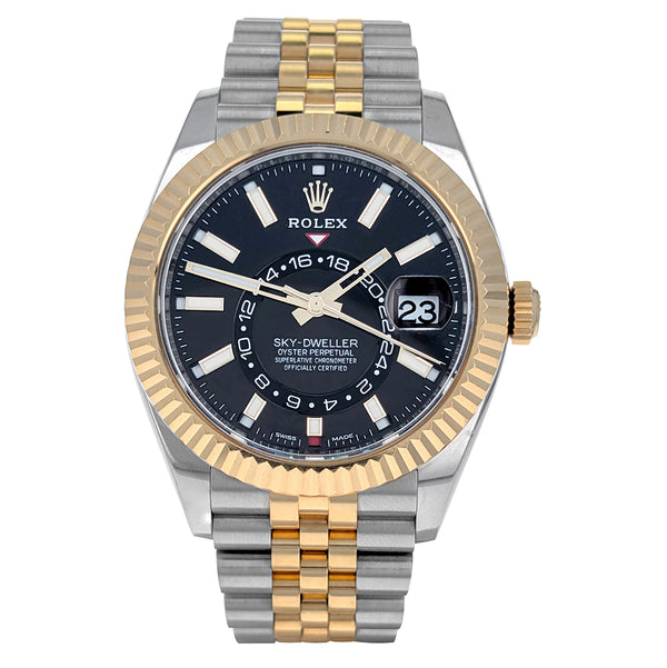 Rolex Sky-Dweller 42mm Stainless Steel Yellow Gold 326933