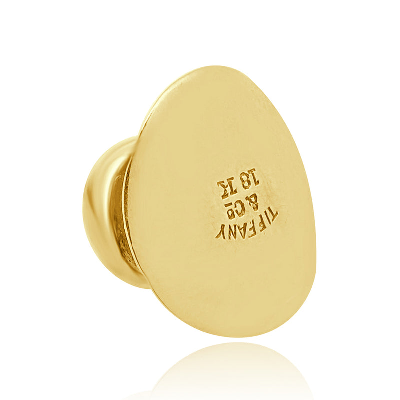 18 Karat Yellow Tiffany & Co. Button Stud Pin