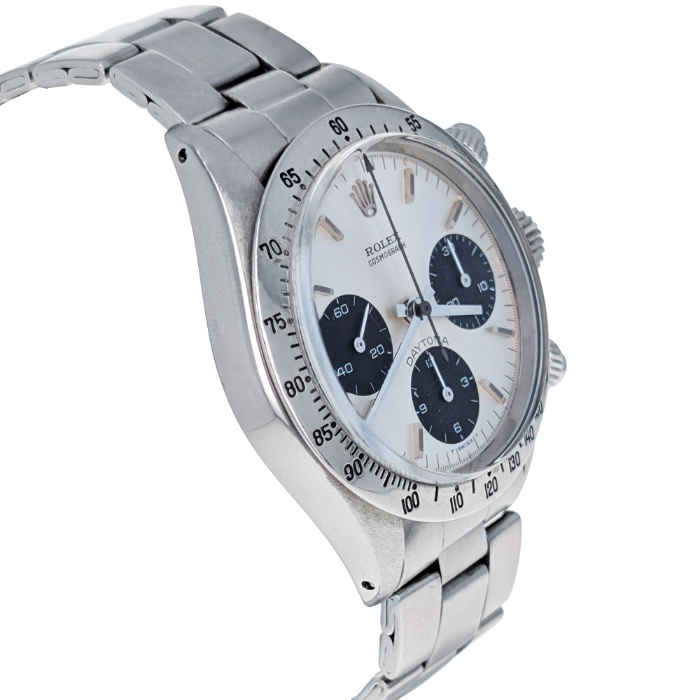 Rolex Cosmograph Daytona Vintage 37mm Stainless Steel 6265 – E.D.