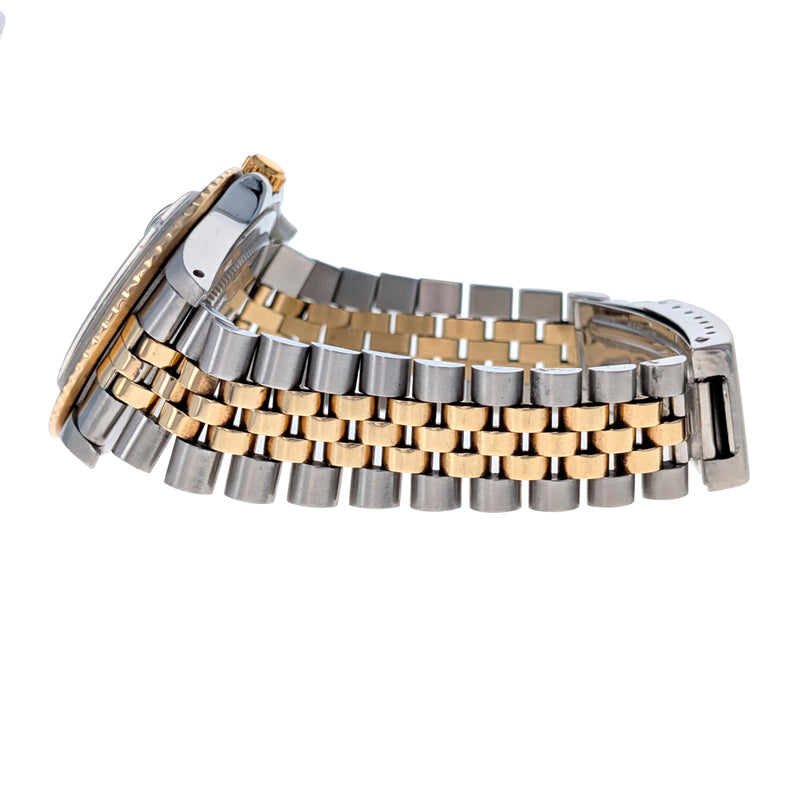 Rolex GMT-Master Stainless Steel Yellow Gold Root Beer 16753