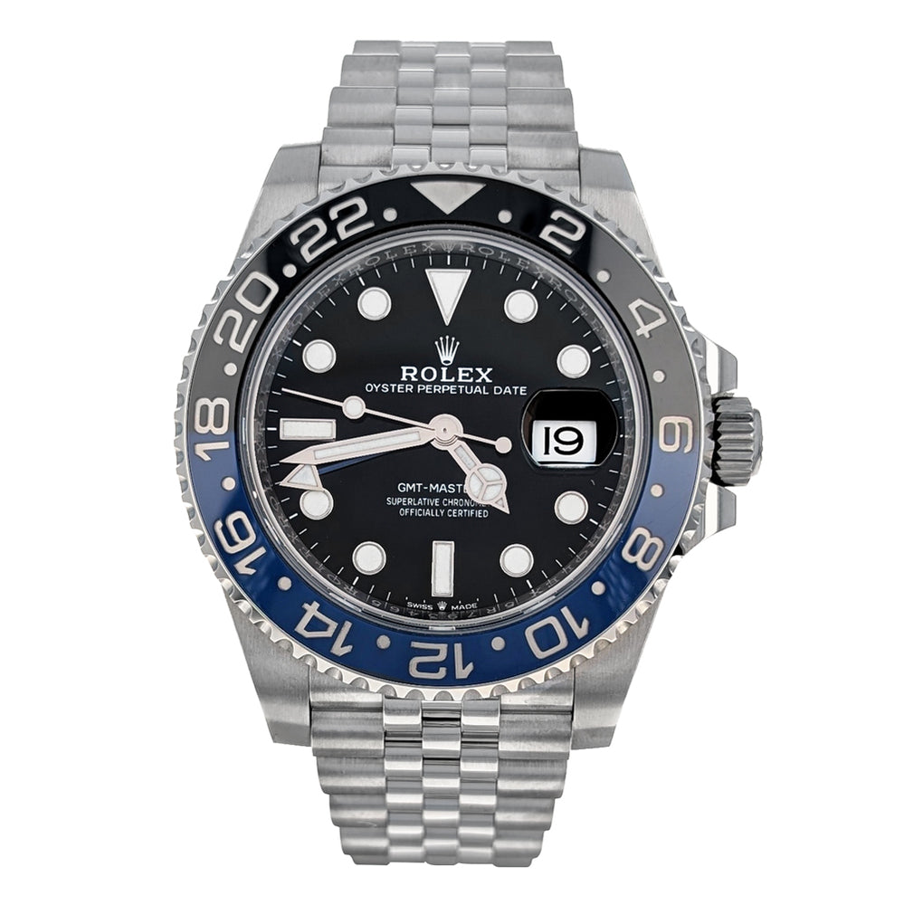 Rolex GMT-Master II 40mm Stainless Steel Batgirl 126710BLNR
