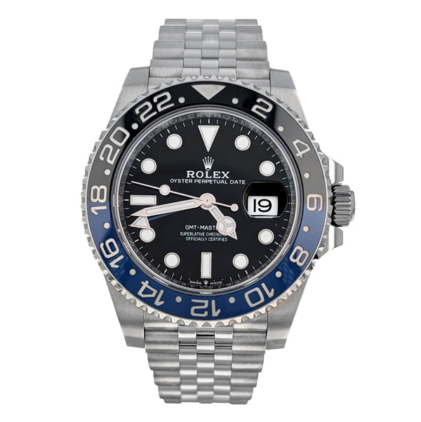 Rolex GMT-Master II 40mm Stainless Steel Batgirl 126710BLNR