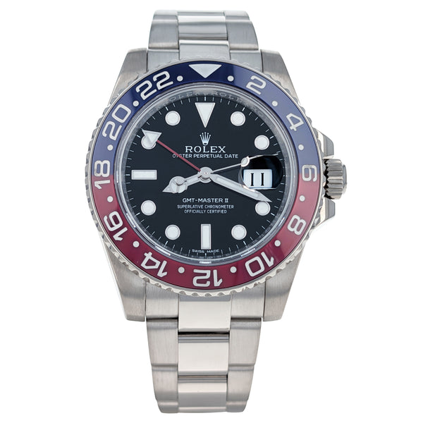 Rolex GMT-Master II 40mm White Gold Pepsi 116719BLRO