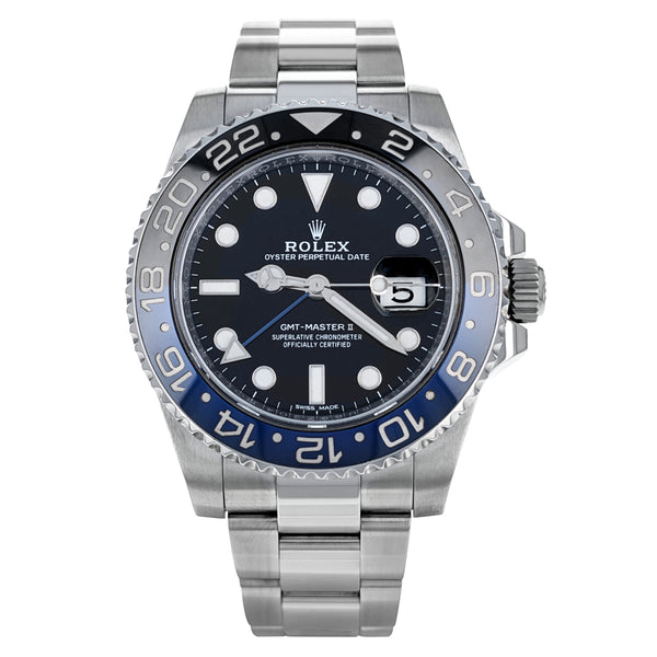 Rolex GMT-Master II 40mm Stainless Steel Batman 116710BLNR