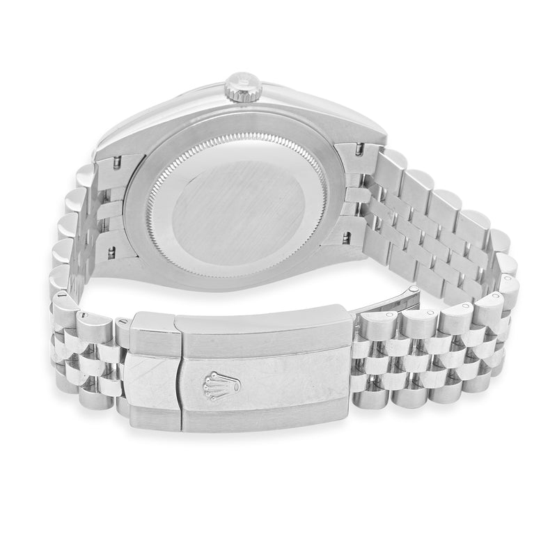 Rolex Stainless Steel Datejust Wimbledon Dial 41mm 2023