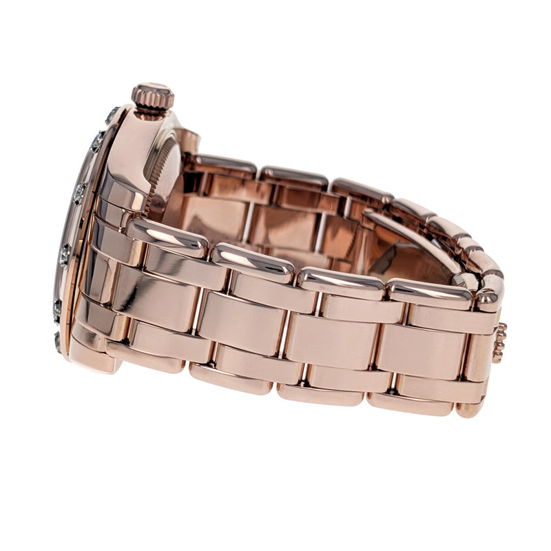 Rolex Lady-Datejust Pearlmaster 34mm Everose Chocolate Dial 81315