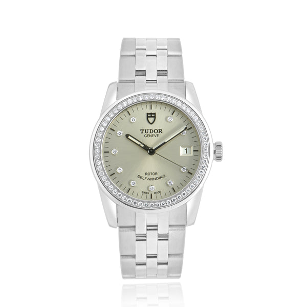Tudor Stainless Steel Glamour Date 36mm