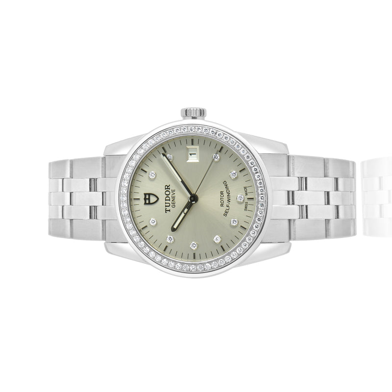 Tudor Stainless Steel Glamour Date 36mm