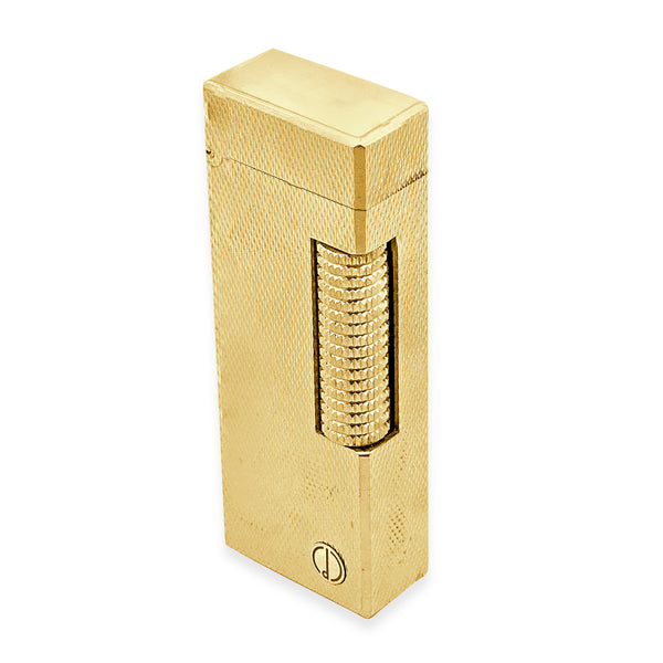 Dunhill Yellow Gold Plated "Rollagas" Lighter