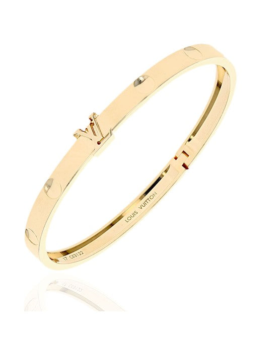 Louis Vuitton Empriente Bangle in Yellow Gold