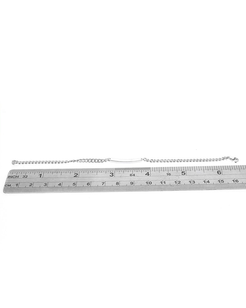 Tiffany & Co. Diamond Accent Identification Bracelet