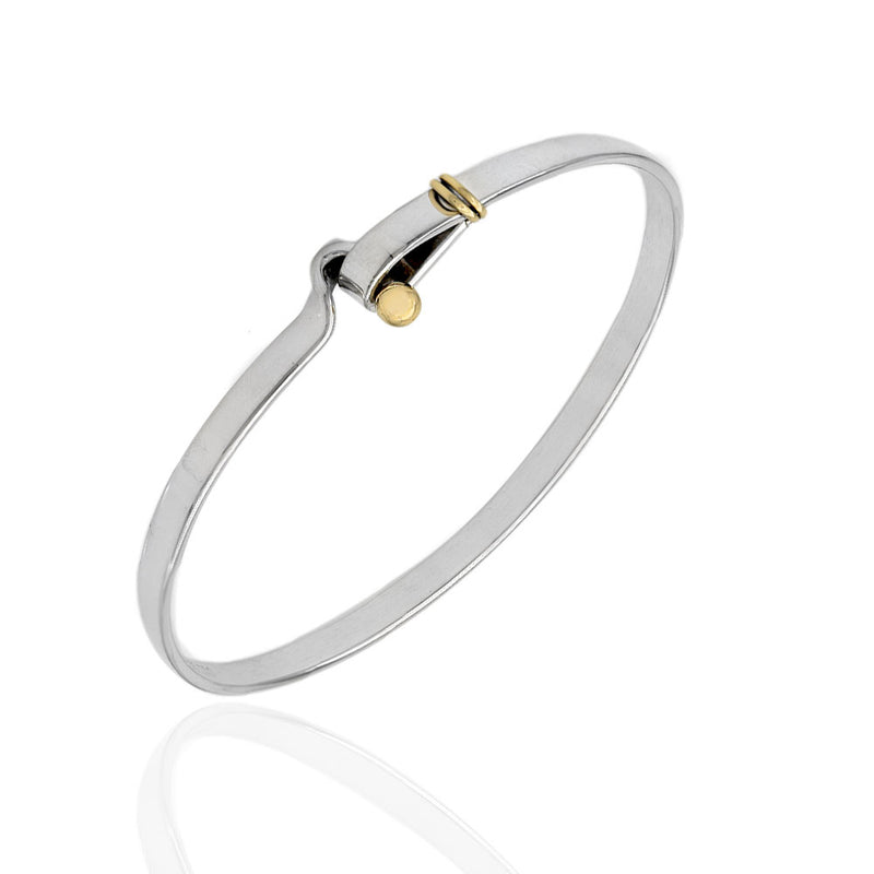 Tiffany & Co. Hook Buckle Bracelet in Gold and Silver