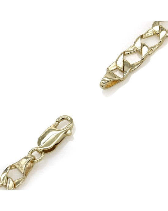 Curb Link Bracelet in Gold