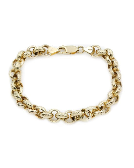 Rolo Chain Bracelet in Gold