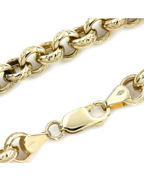 Rolo Chain Bracelet in Gold