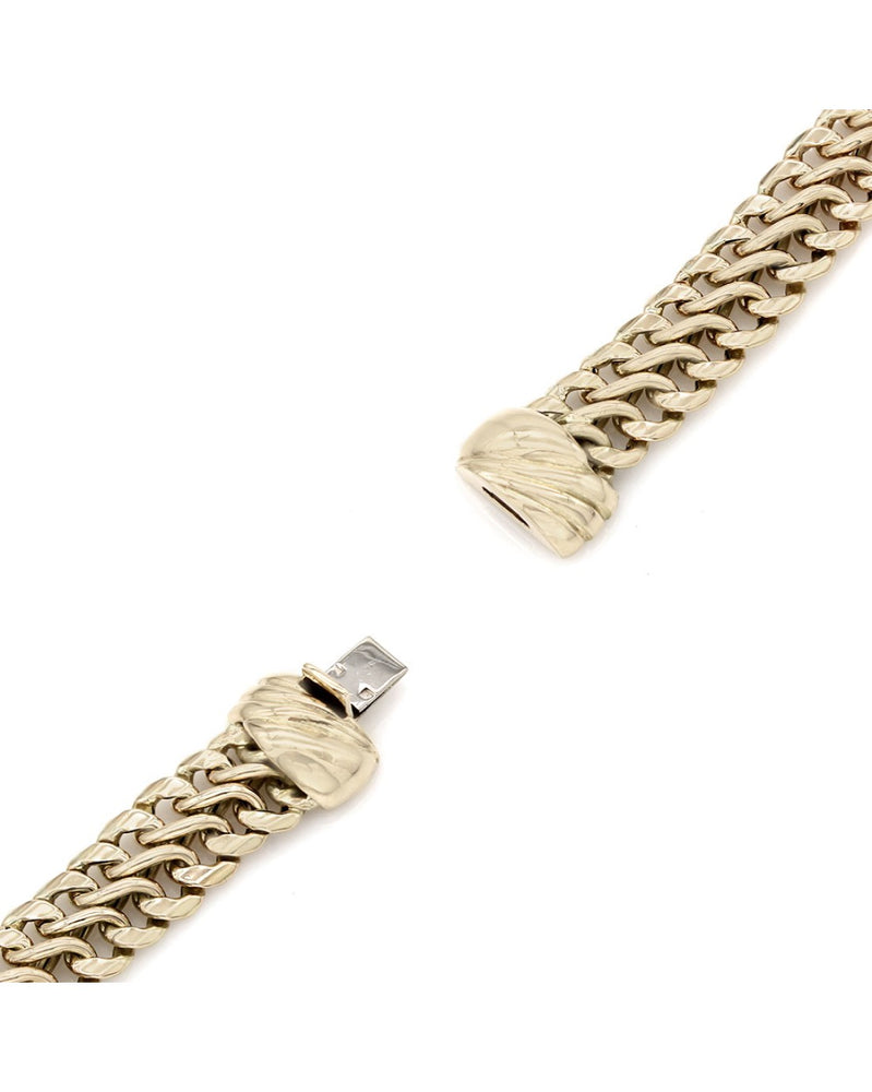 Curb Chain Bracelet in Gold