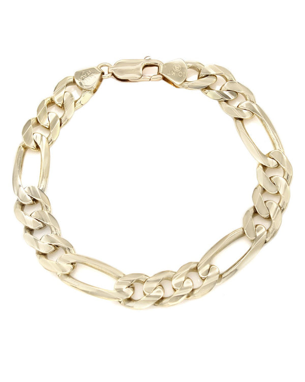 Figaro Bracelet in Gold