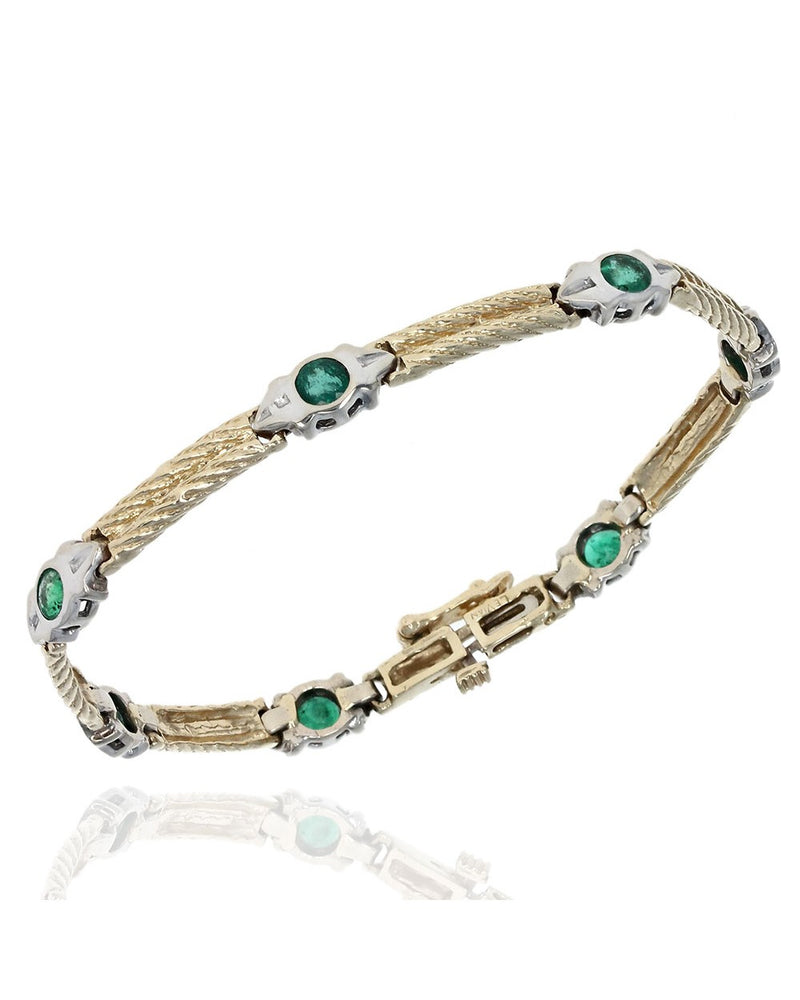 Le Vian Emerald Rope Inline Bracelet