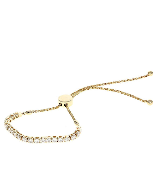 Diamond Tennis Bolo Bracelet