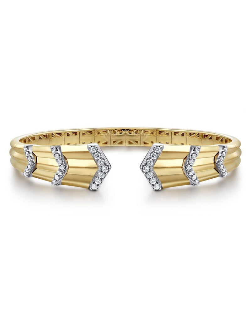 Gabriel & Co. Contemporary Collection Diamond Arrow Station Cuff