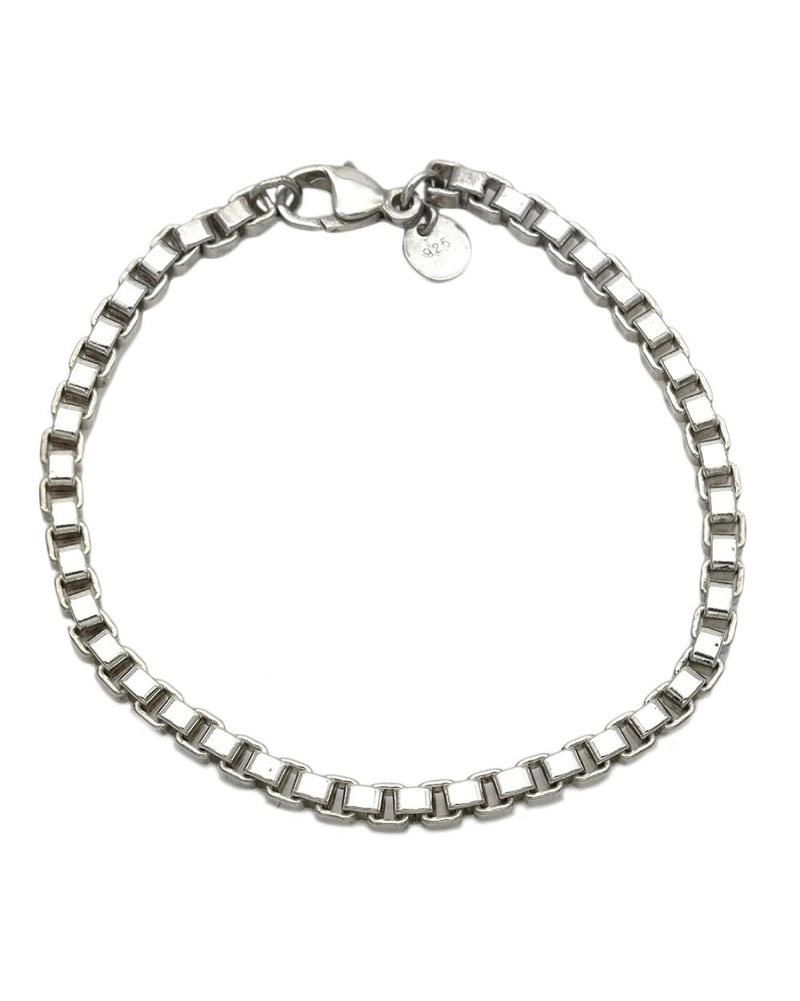 Venetian Box Chain in Sterling Silver