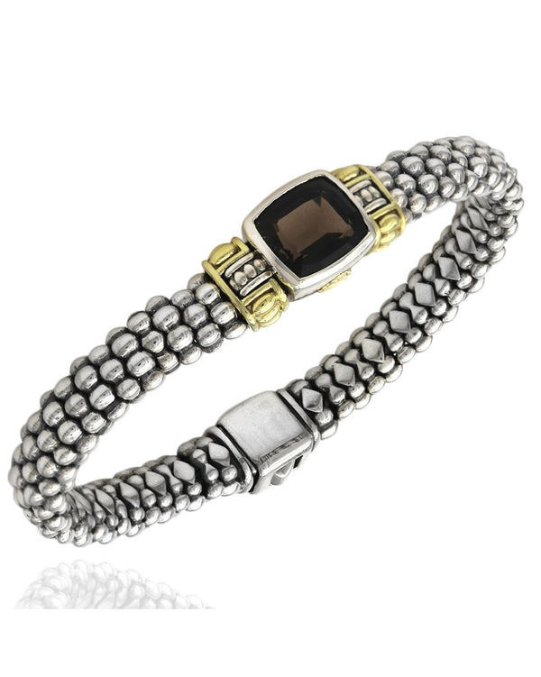 Lagos Caviar Smoky Quartz Bracelet