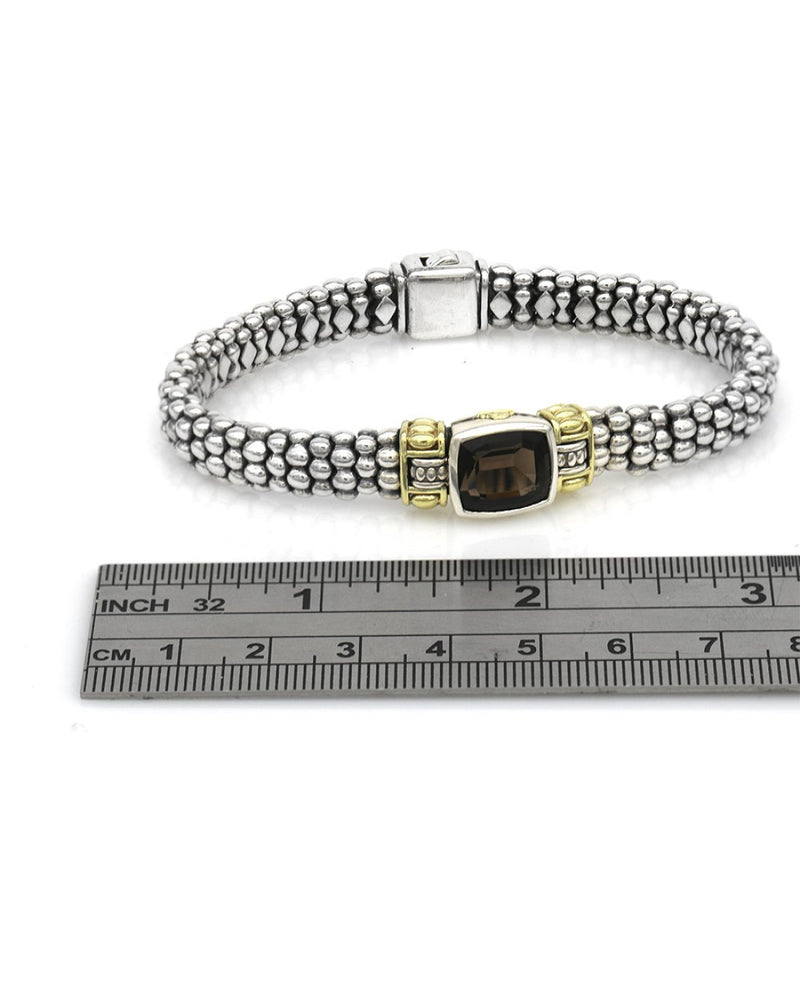 Lagos Caviar Smoky Quartz Bracelet