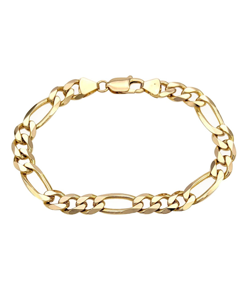 Figaro Link Chain Bracelet