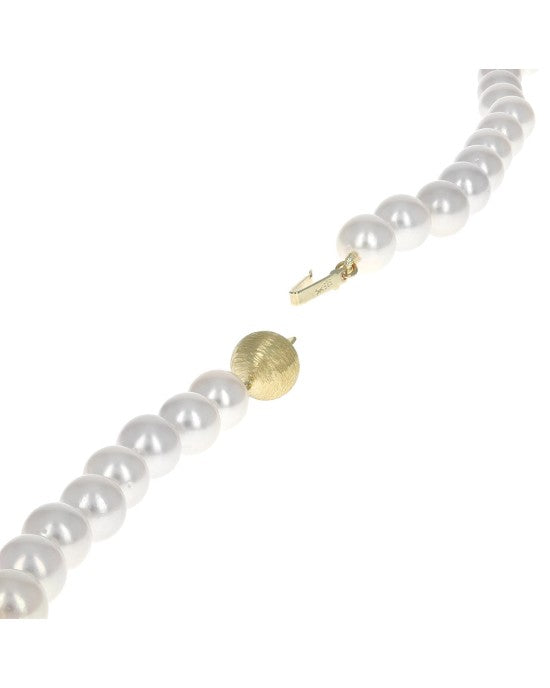 Akoya Pearl Bracelet with Wasp Nest Clasp