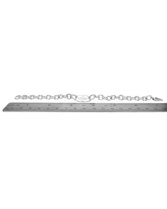 Return to Tiffany Oval Tag Bracelet in Sterling Silver
