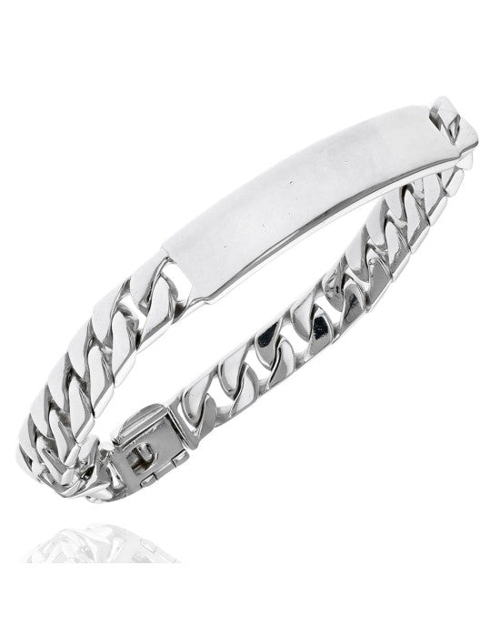 Identification Bracelet in Silver