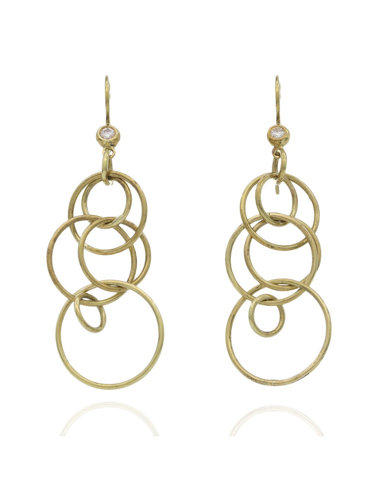 Ippolita Jet Set Circle Dangle Earrings