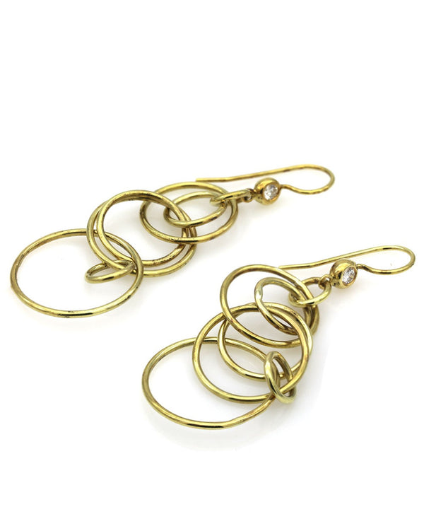 Ippolita Jet Set Circle Dangle Earrings