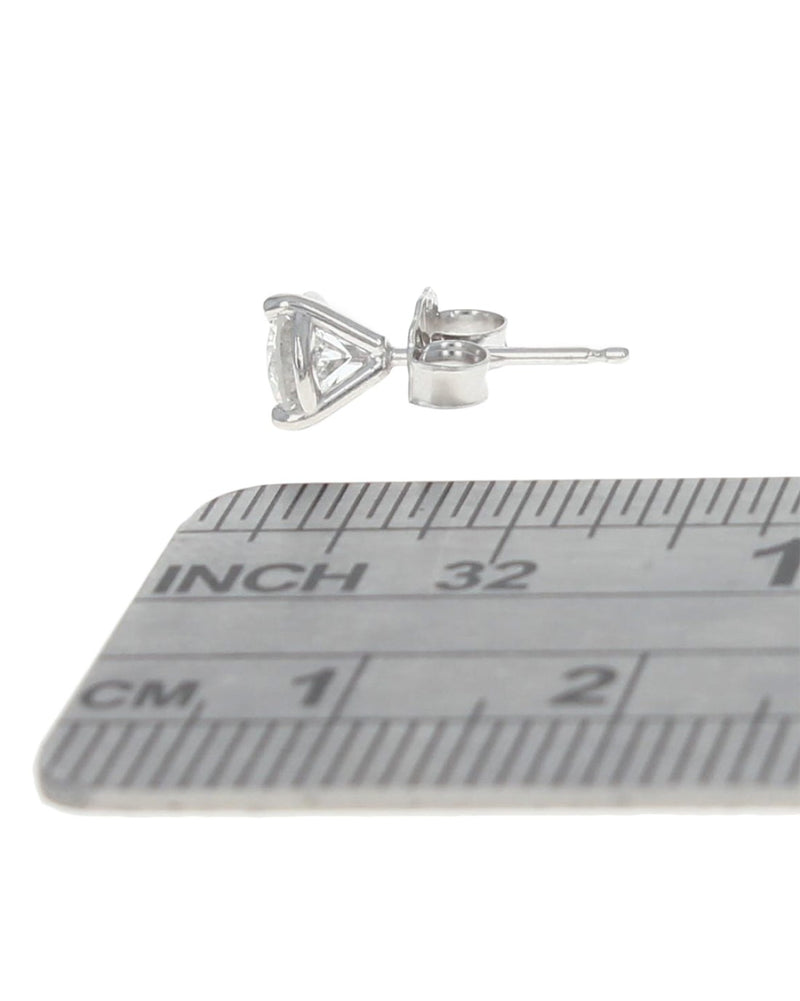 Diamond Martini Stud Earrings