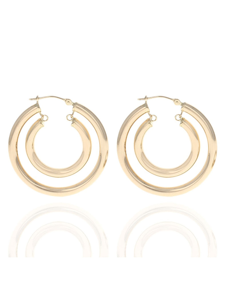 Circle in Circle Earrings