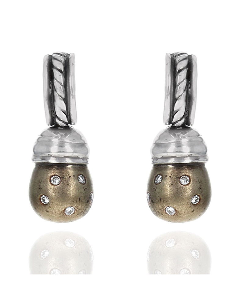 David Yurman Sobri Diamond Drop Earrings