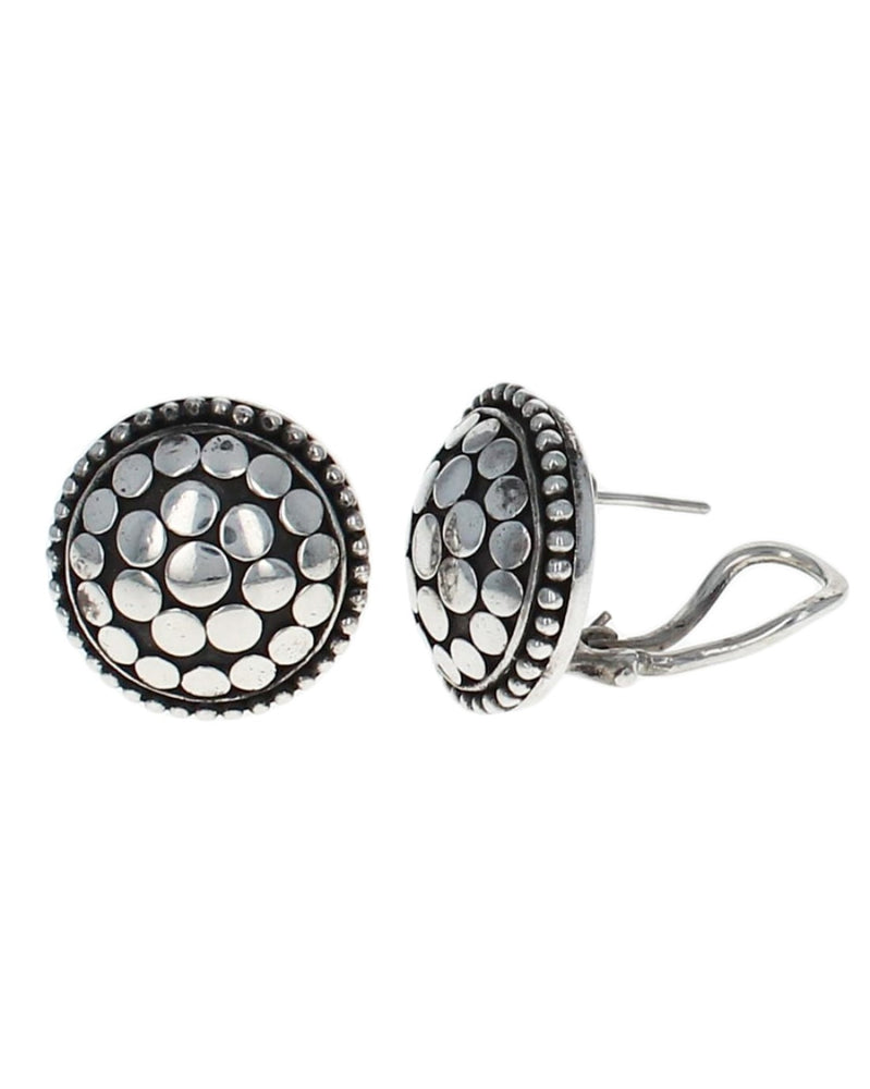 John Hardy Dot Dome Earrings