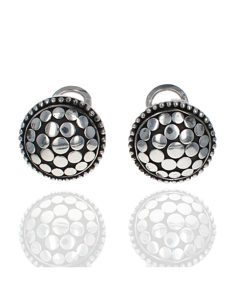 John Hardy Dot Dome Earrings