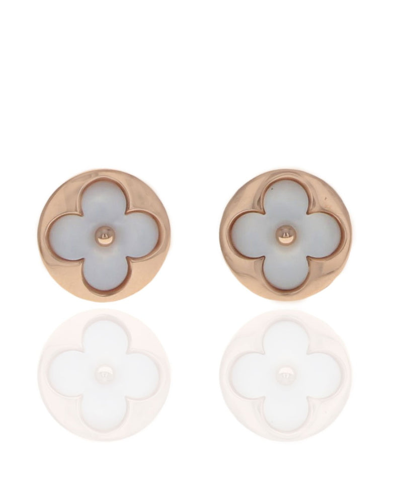 Louis Vuitton Color Blossom Sun Mother of Pearl Stud Earrings