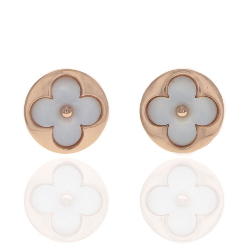 Louis Vuitton Color Blossom Sun Mother of Pearl Stud Earrings
