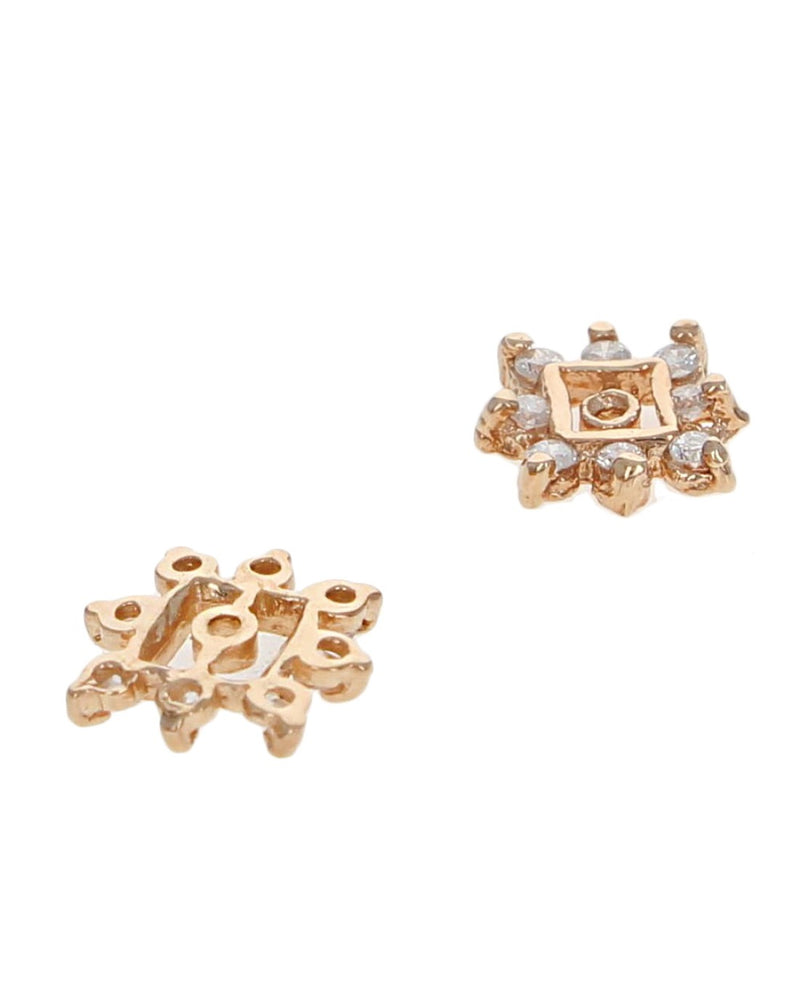 Diamond Square Earring Jackets