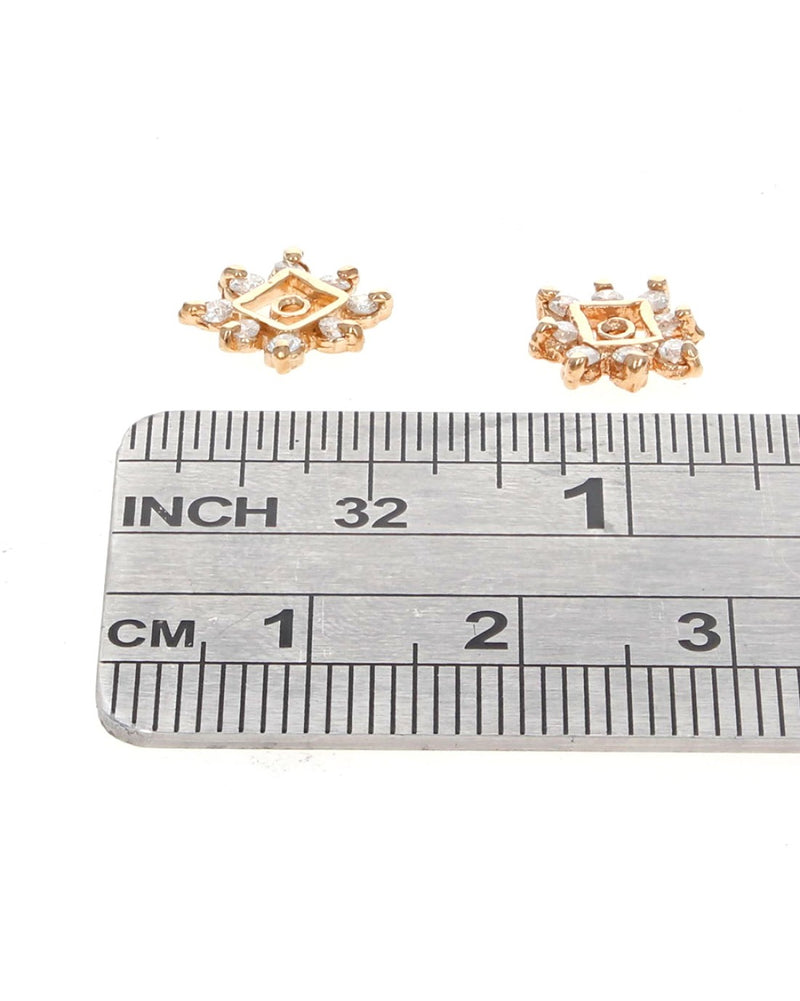 Diamond Square Earring Jackets