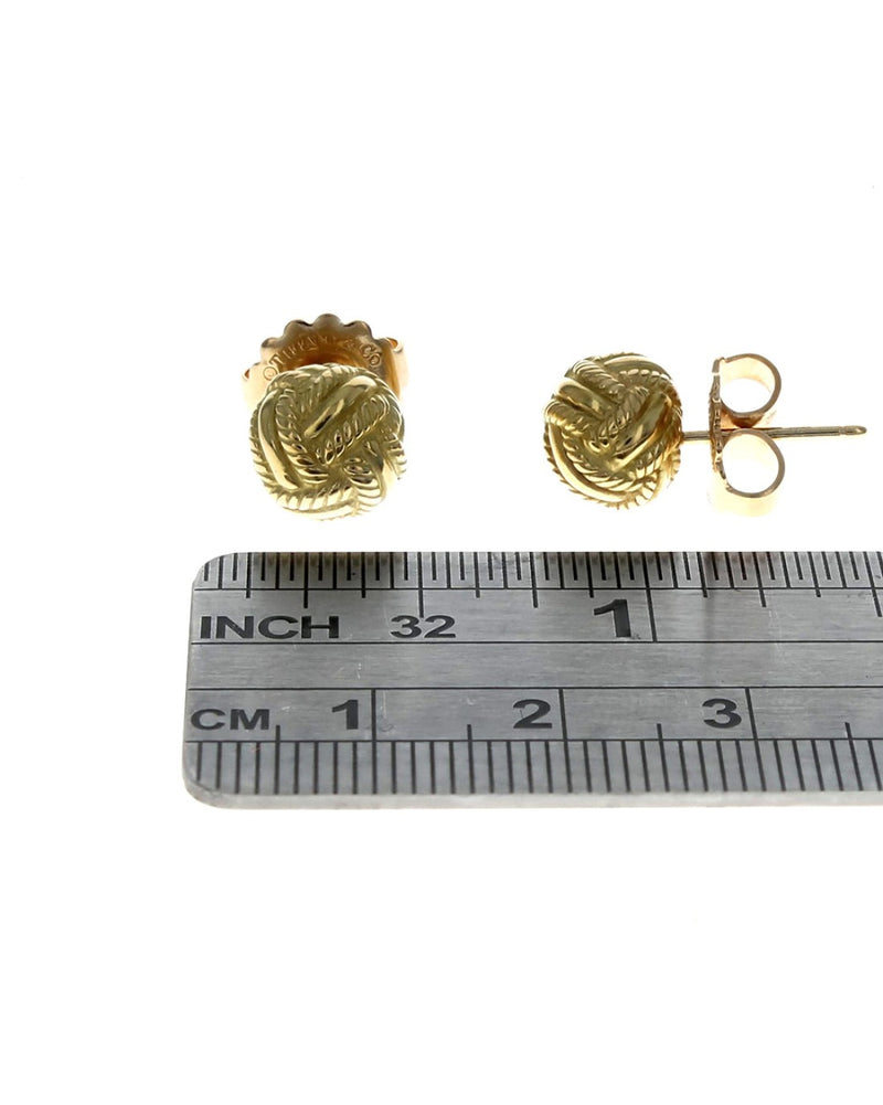 Etched Ball Stud Earrings