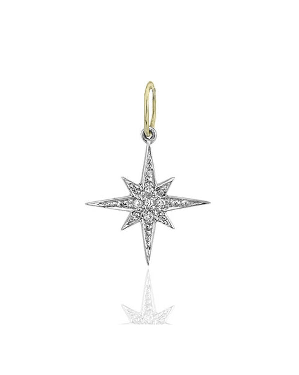 Sydney Evan Diamond Starburst Earring Charm