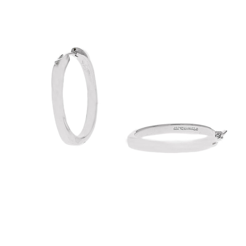 Tiffany & Co. Square Cushion Hoop Earrings