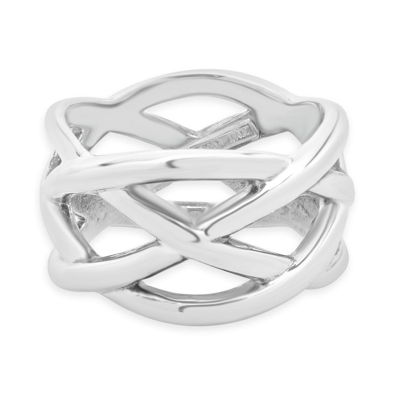 Tiffany & Co. Sterling Silver Celtic Knot Ring