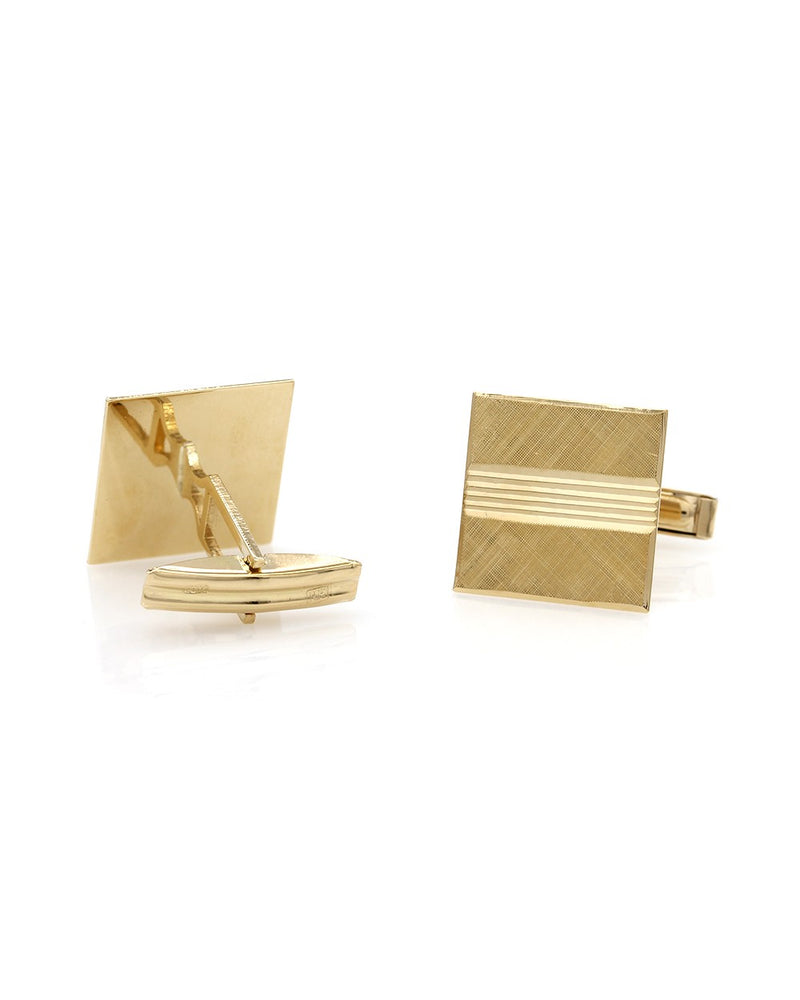 Florentine Gold Cufflinks