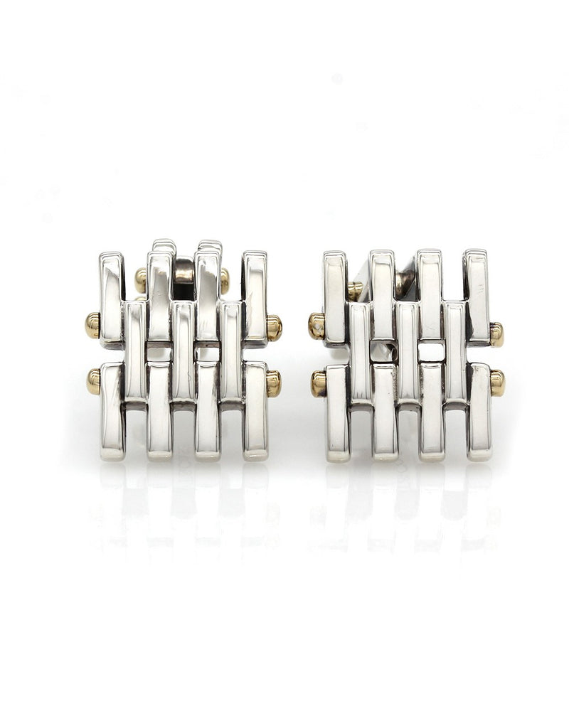 Gate Cufflinks in Silver